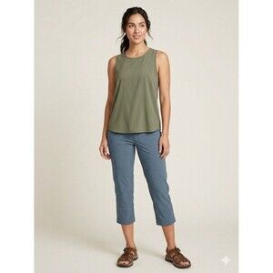 Eddie Bauer Women's Tech Capri Pants - Size 6 - NWT Gorpcore Hiking